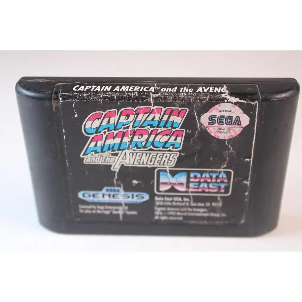 Captain America and the Avengers (Sega Genesis, 1992) game only, tested/works